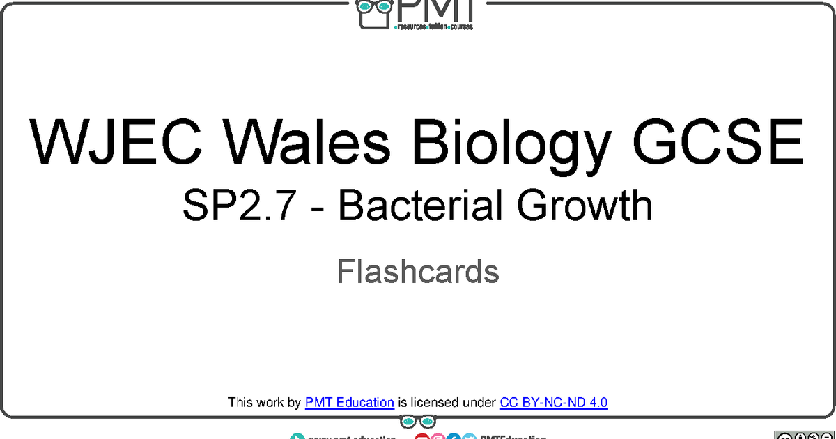 Flashcards Practical Skills WJEC Biology GCSE PMT Education